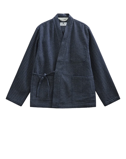 Anerkjendt - AKJesper Indigo Kimono - Sky Captain